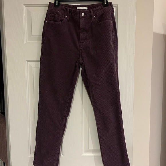 PacSun Pants - Pacsun Mom Jean purple plum cords Size 27